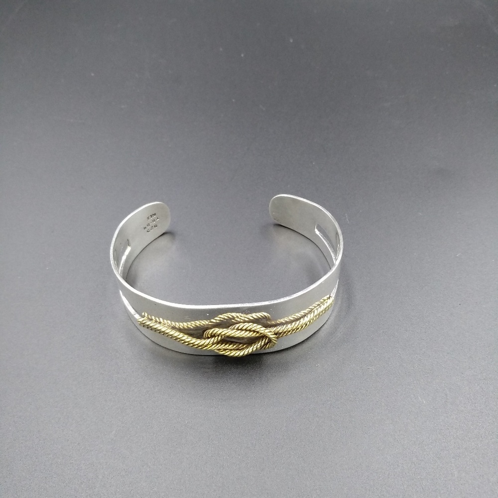 Silver 925 and bronze bracelet..